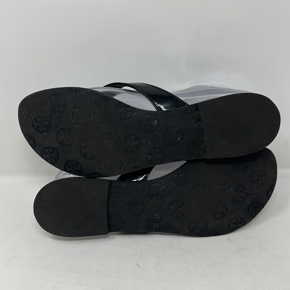 Tory Burch Thora Black Sandals Size 7 - Picture 4 of 9
